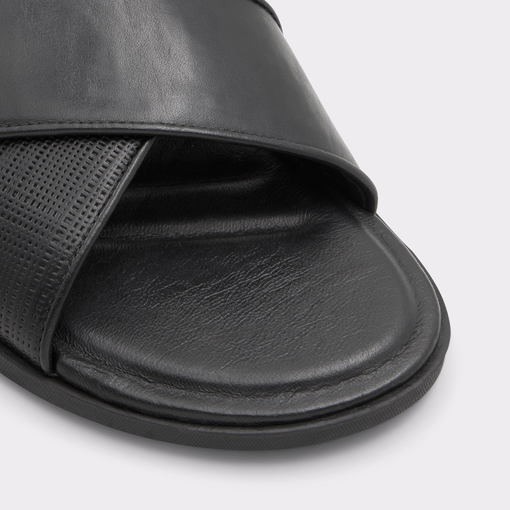 Omer Black Men Slides