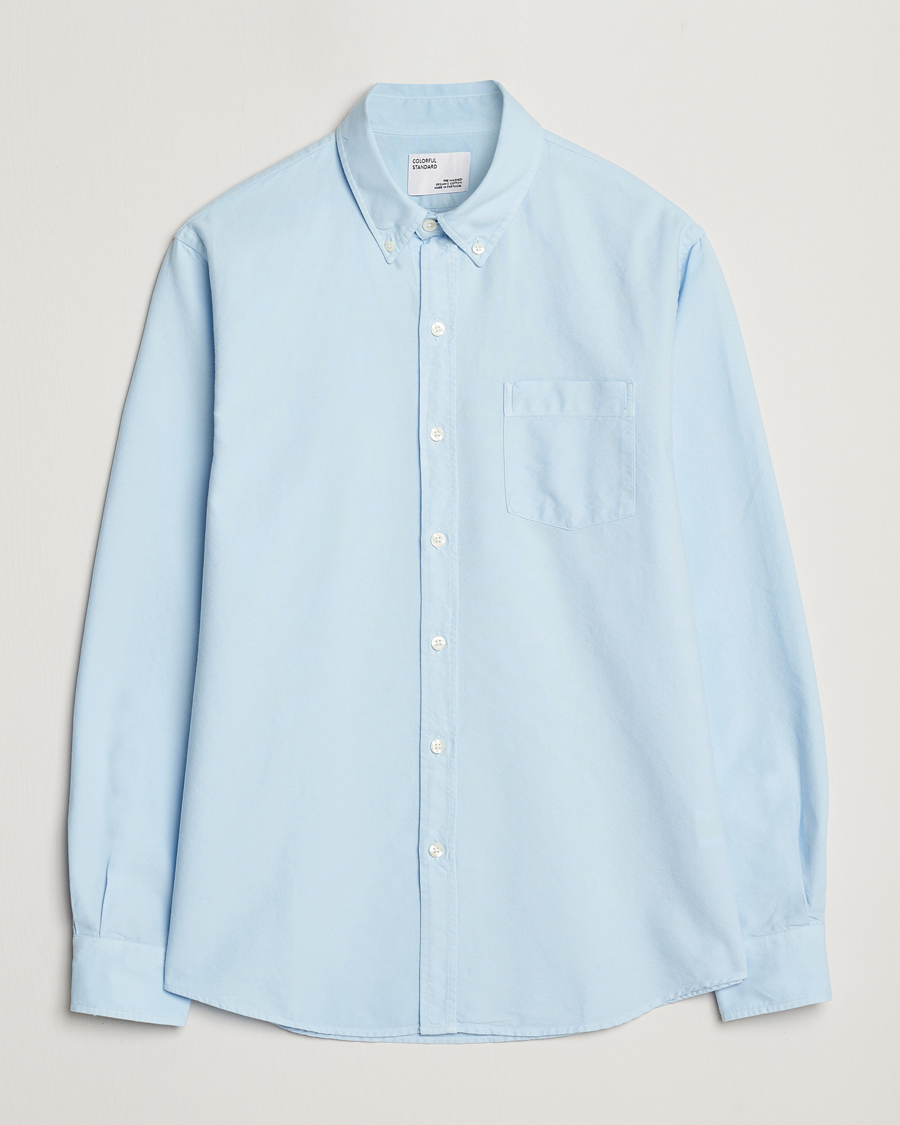 Colorful Standard Classic Organic Oxford Button Down Shirt Polar Blue