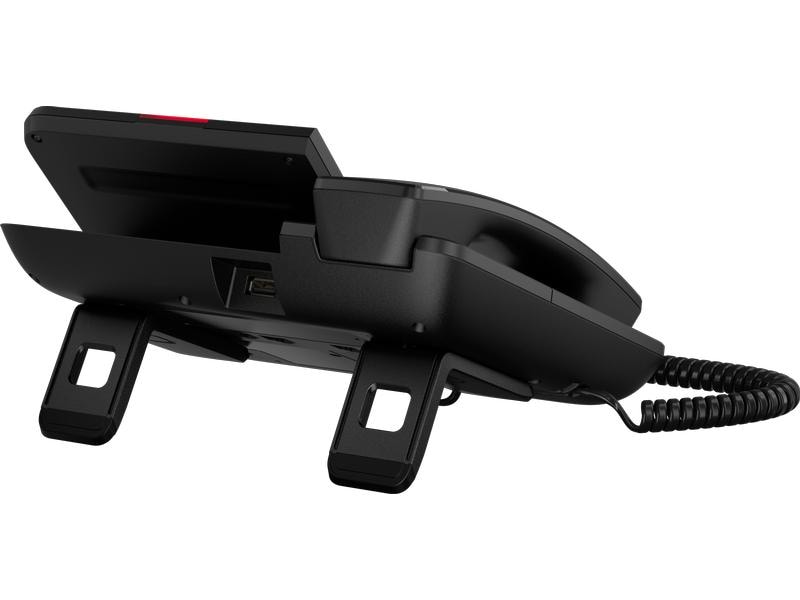MITEL Tischtelefon OpenScape CP410 Schwarz Flexibles Tischtelefon für Anwendungen, bei denen eine stärkere Personalisierung erforderlich ist