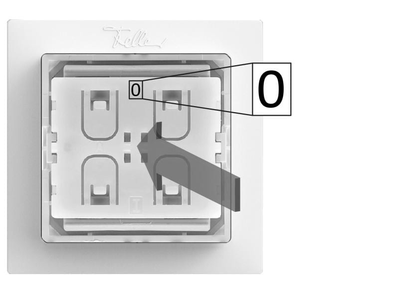 Feller Smart Light Control  für Philips Hue EDIZIOdue AP sc Smartes Licht. Smarter Taster.