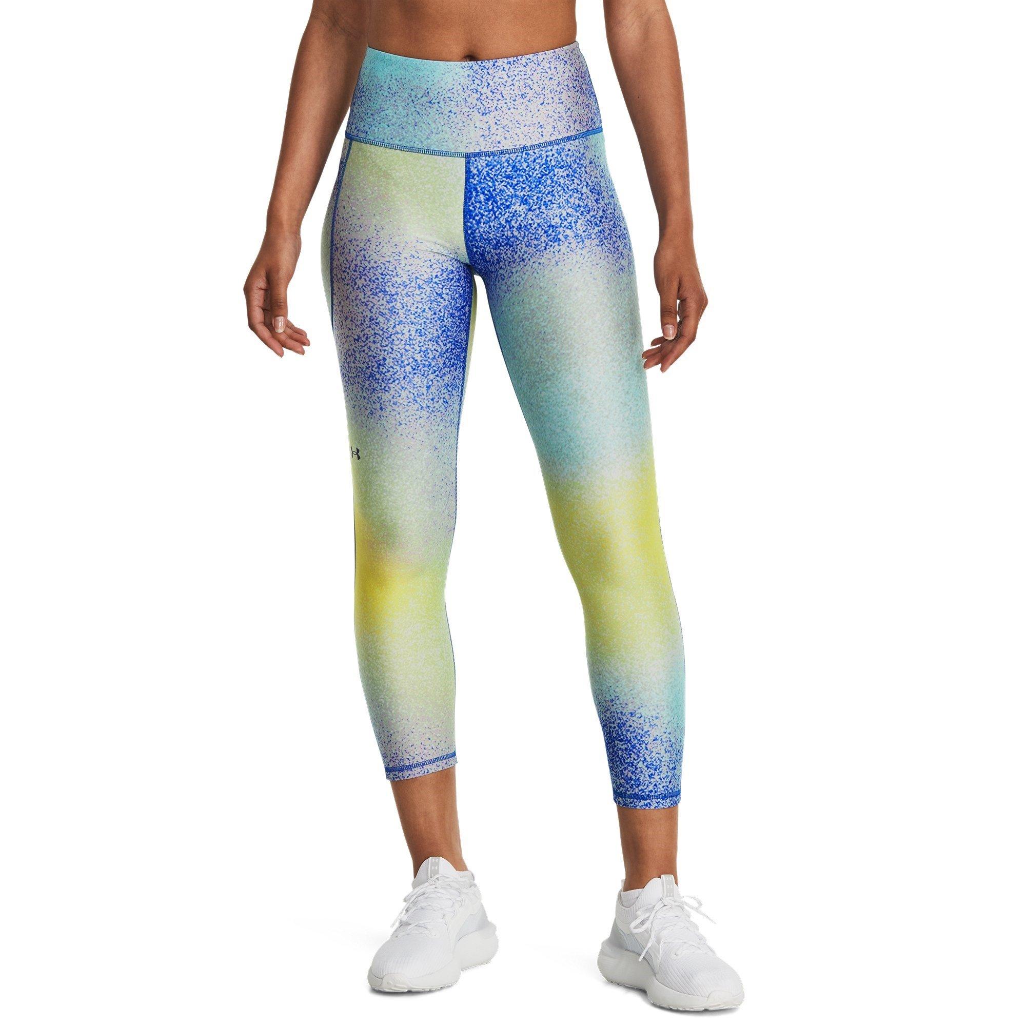 Under Armour UA HeatGear Printed Ankle Leggings Womens