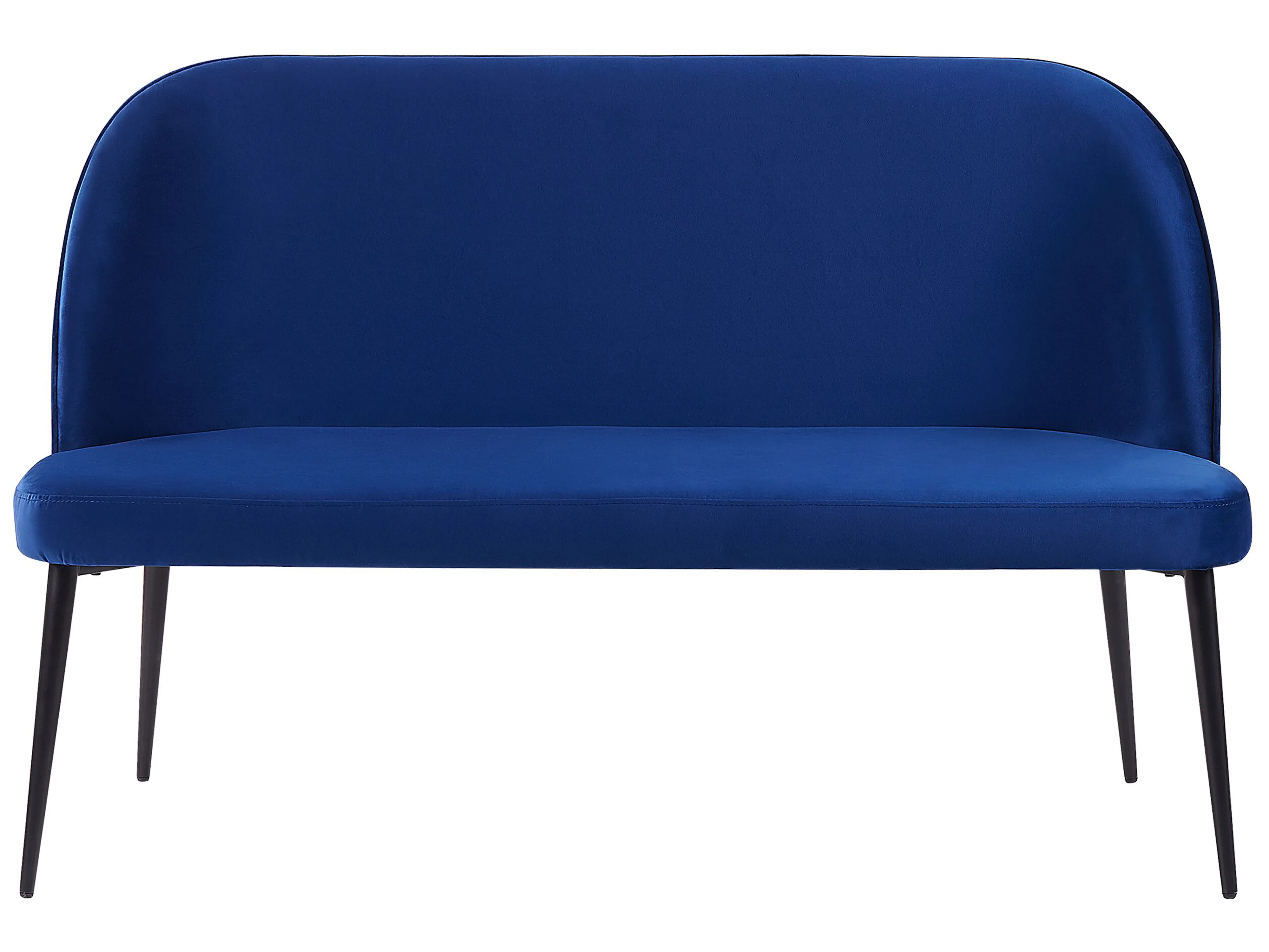 Gestoffeerde bank 2-zits OSBY Fluweel Marineblauw