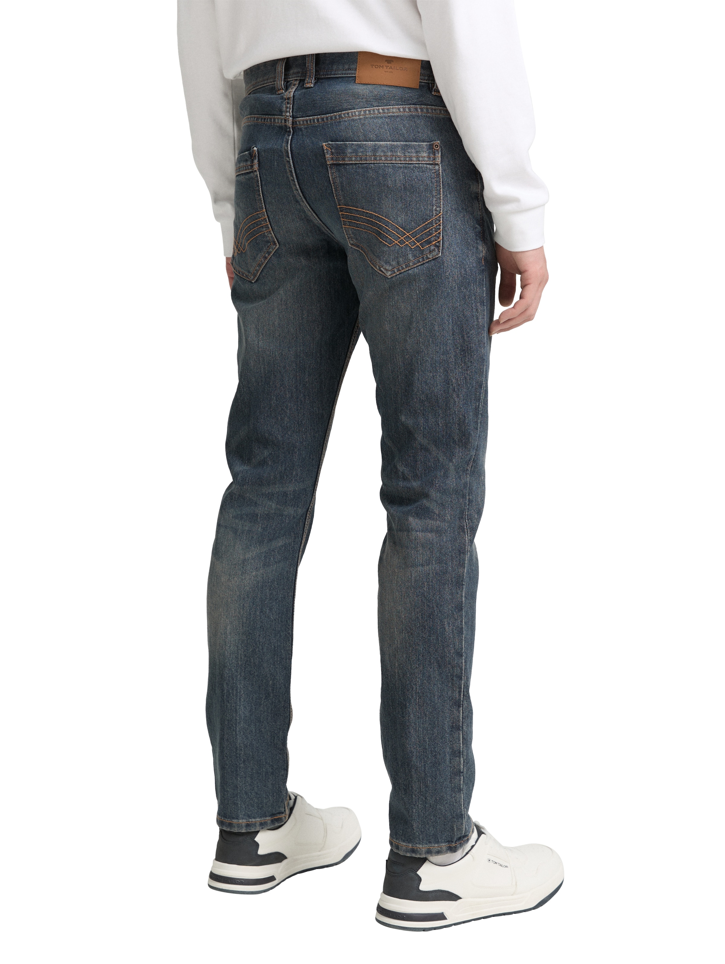 TOM TAILOR 5-Pocket-Jeans »MARVIN« mit kleinem Logo-Print