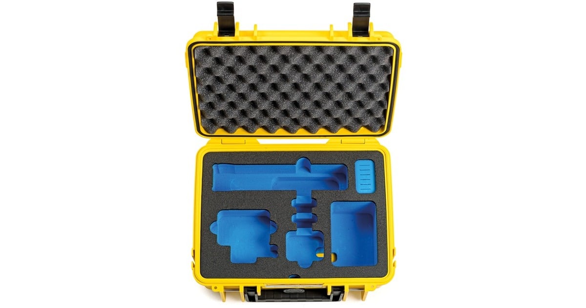 B&Woutdoor.case type 1000 GoPro9 koffer  (Geel)