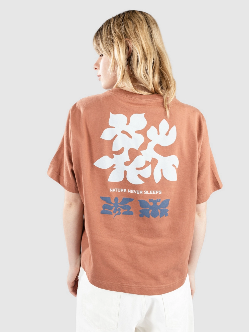 Element Texture T-Shirt copper brown