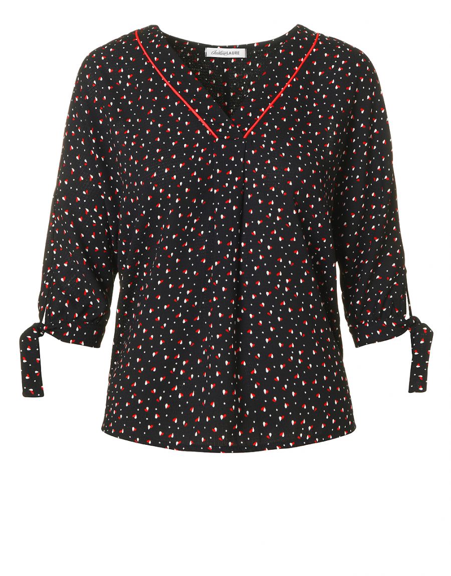 Blouse imprimée uniforme