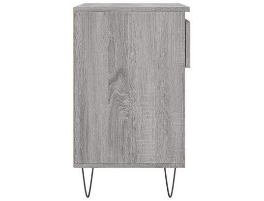 VIDAXL - Armoire à chaussures sonoma gris 70x36x60 cm bois d'ingénier...