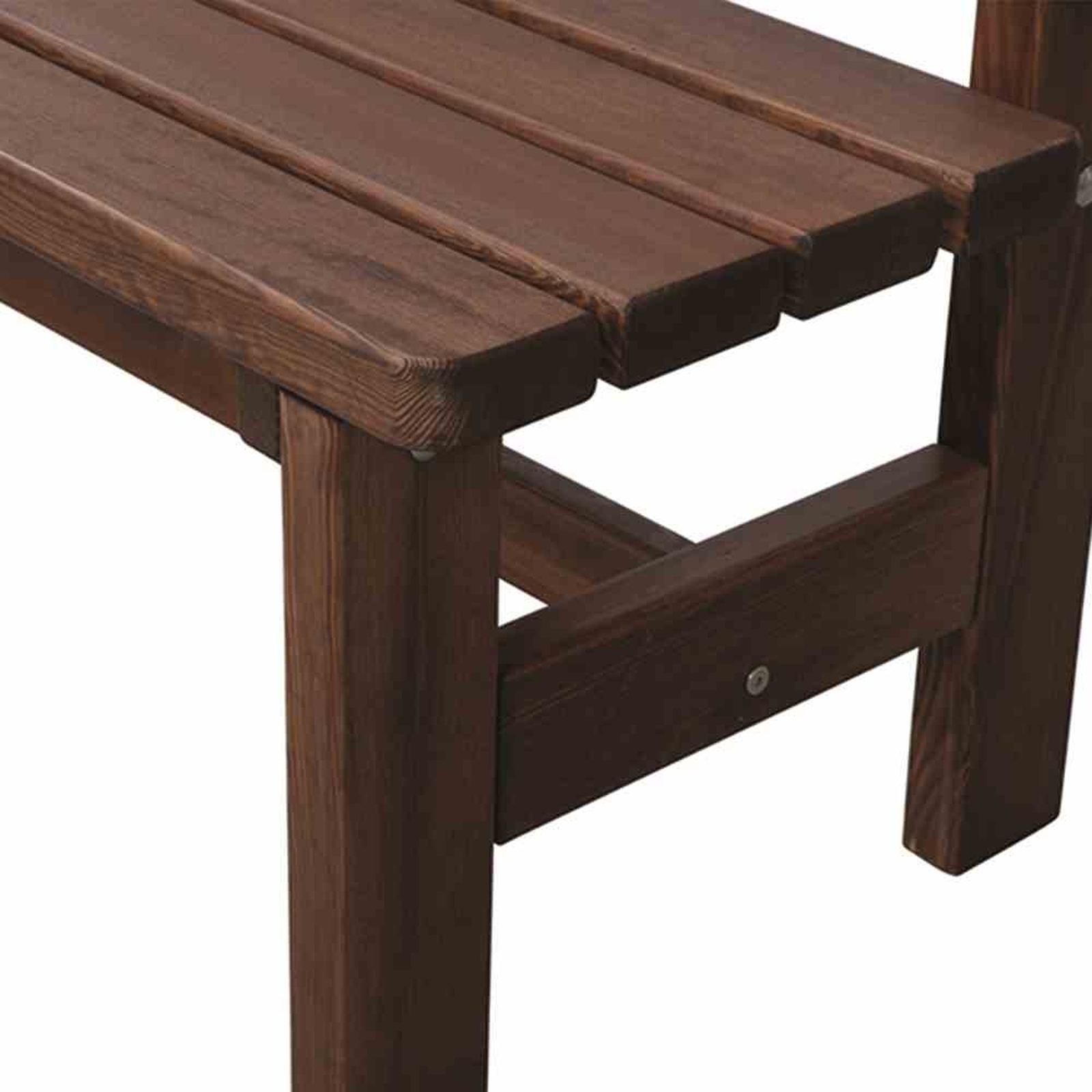 Gartenbank TESSIN - braun - 150 cm breit