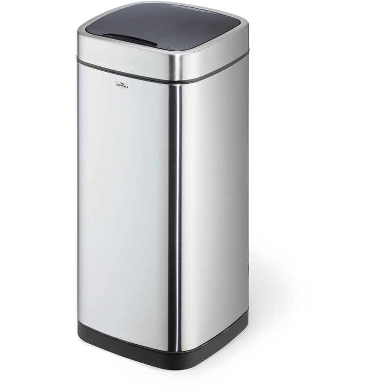 Durable Abfalleimer No Touch, 35 l, silber