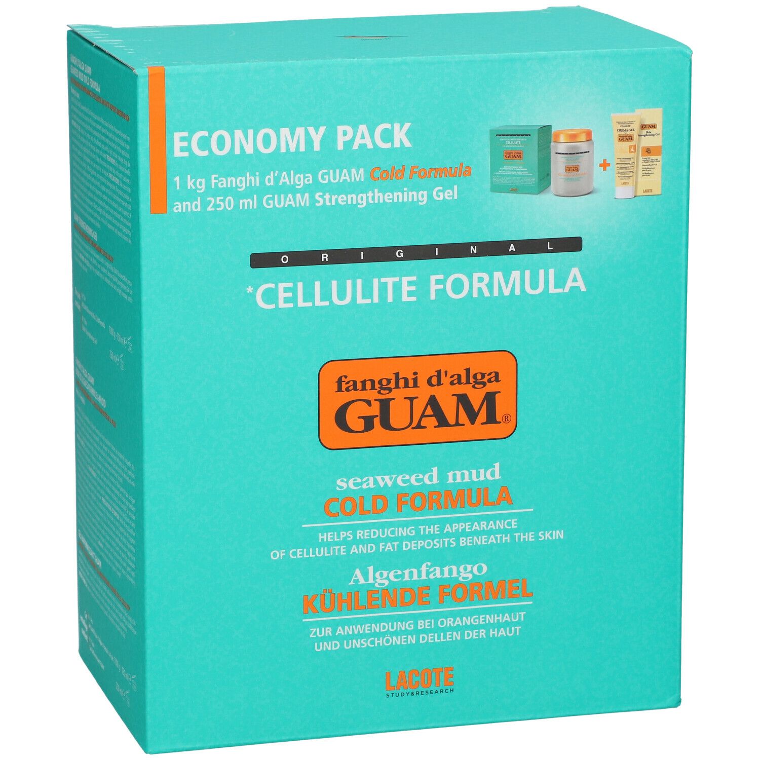 GUAM® Algenfango-Creme Frische Effekt + Hautstraffendes Gel