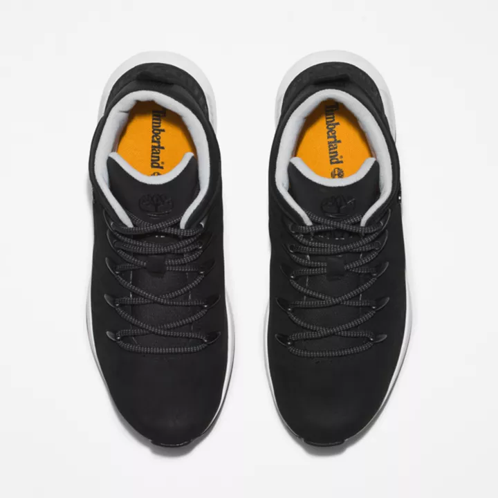 Bota de caminhada Sprint Trekker feminina na cor preta.