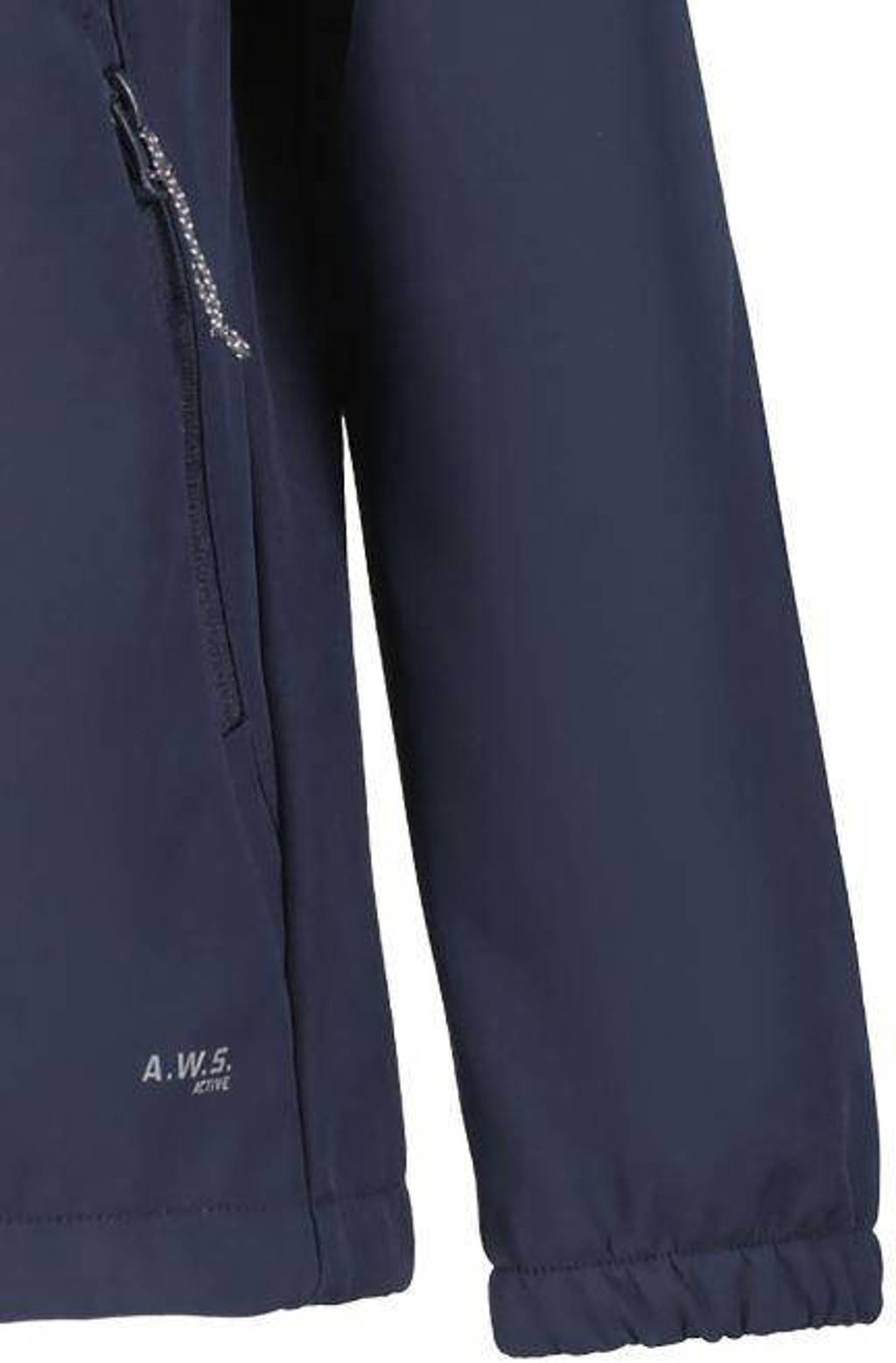 Icepeak softshell jas Konan jr donkerblauw