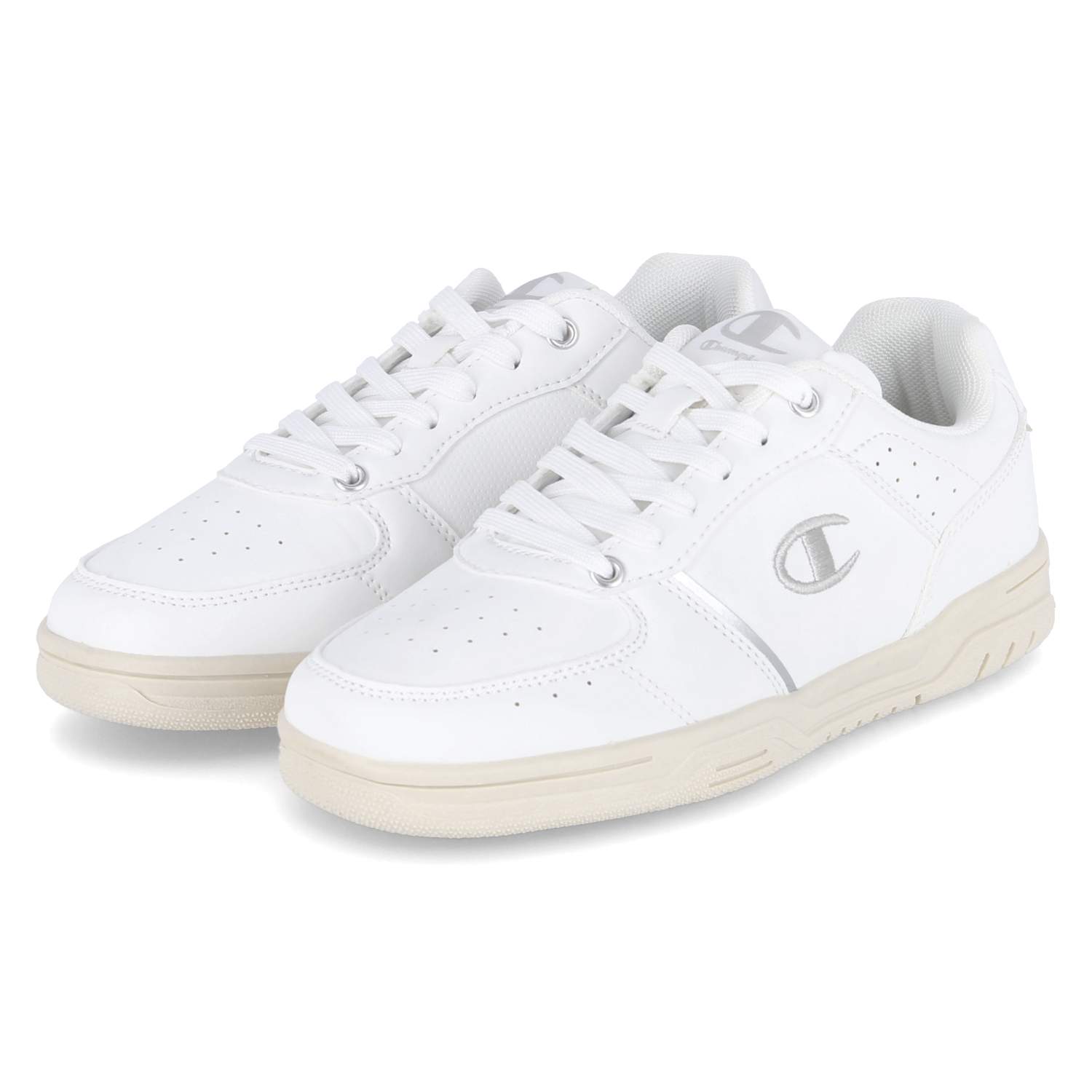 Champion Low Sneaker CLY400 - wht/sil