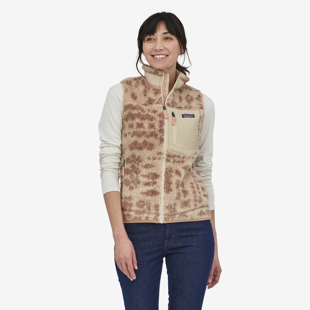 Klassische Retro-X Fleeceweste für Damen