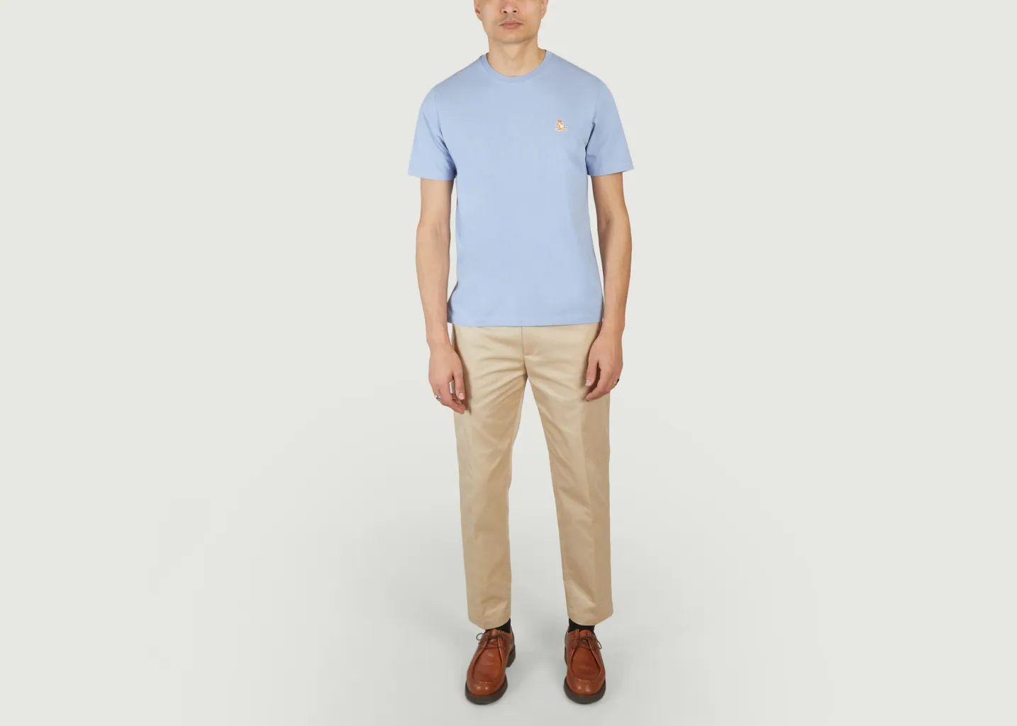 T-shirt Regular Chillax Fox Patch Maison Kitsuné