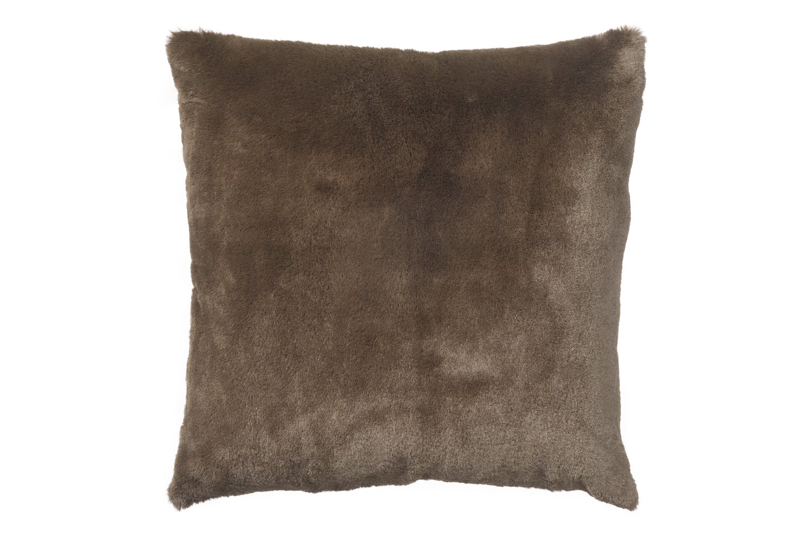 Sage pute Brun fuskepels 45x45 cm