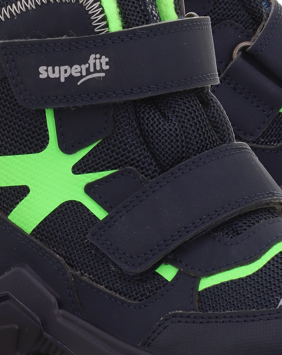 Klett-Boots SNOW MAX gefüttert in navy/hellgrün