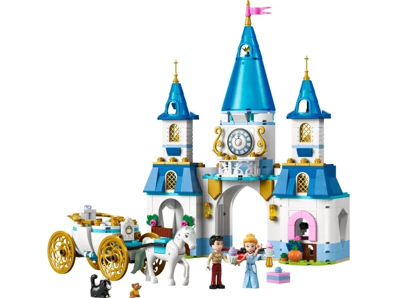 LEGO Disney Princess 43275 Askepots slot og karet