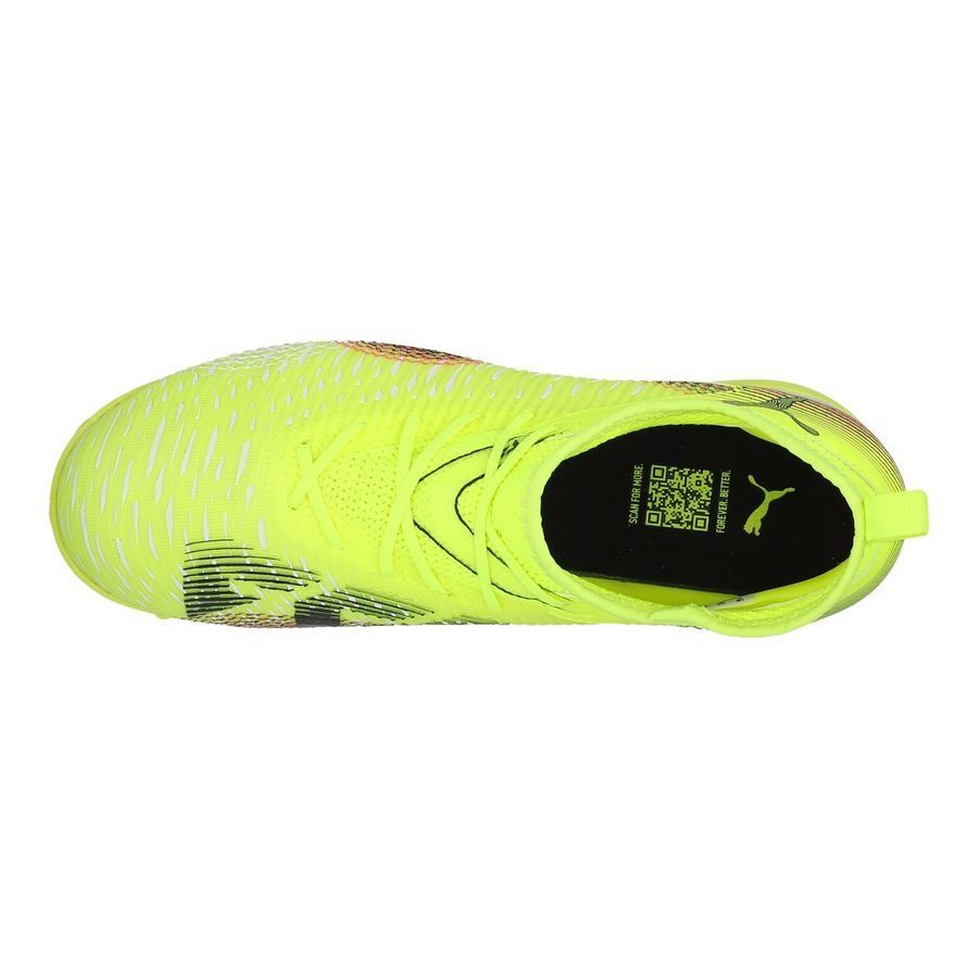 PUMA Future 8 Match   Mid TT Audacity - Jaune/Noir/Sun Struck Enfant