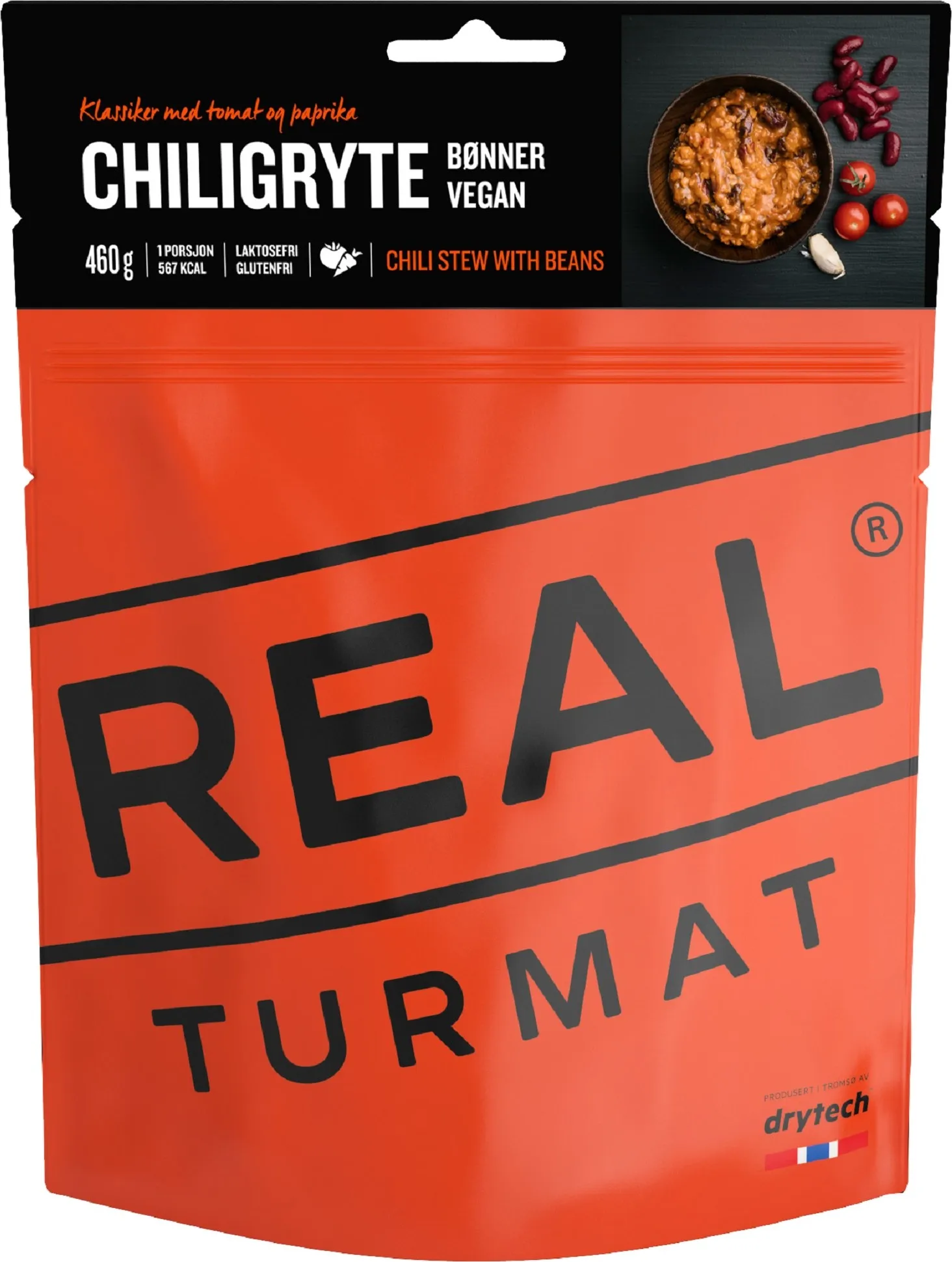 Real Turmat Chiligryte (Vegan) 460g