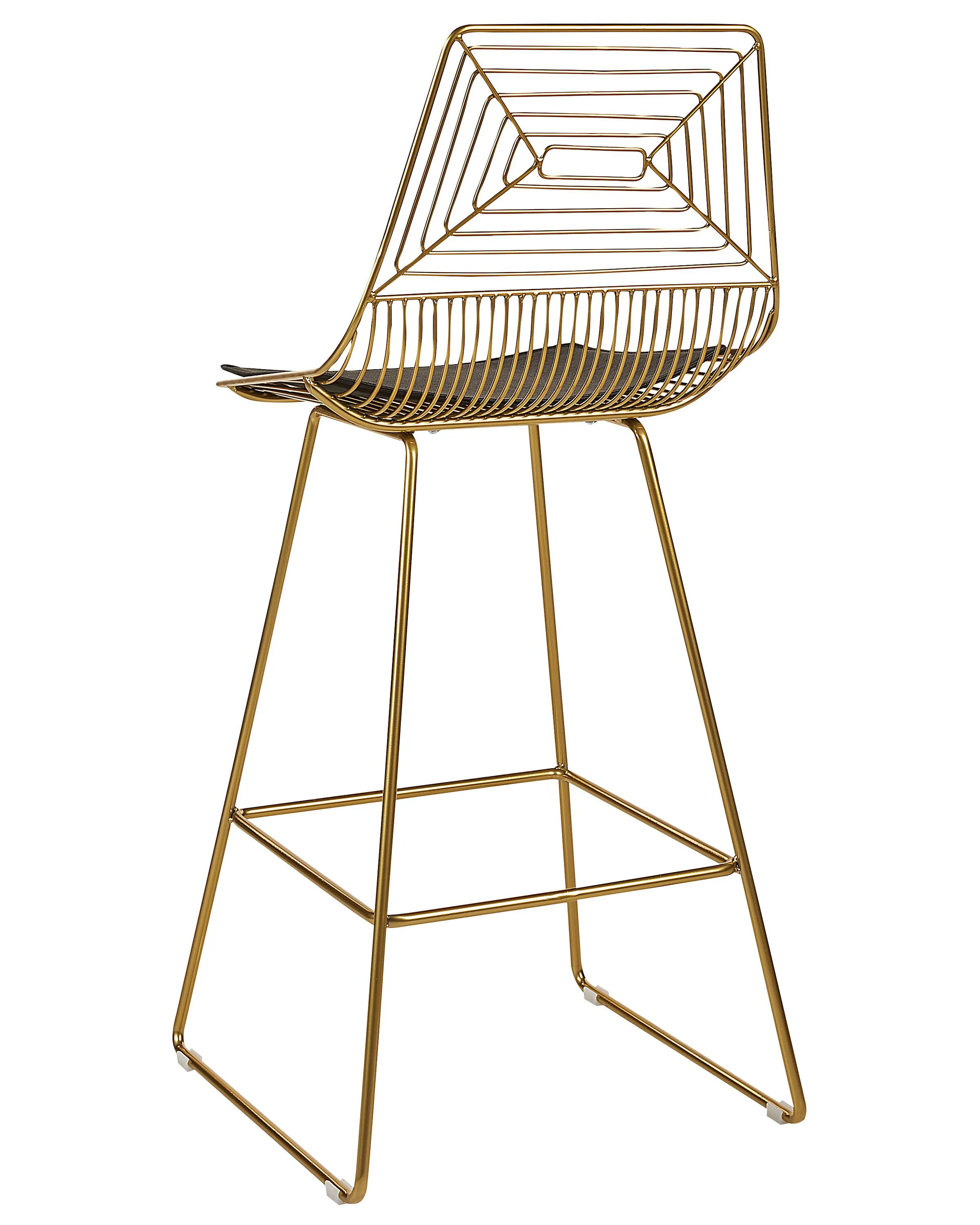 Set van 2 barstoelen BISBEE Metaal Goud