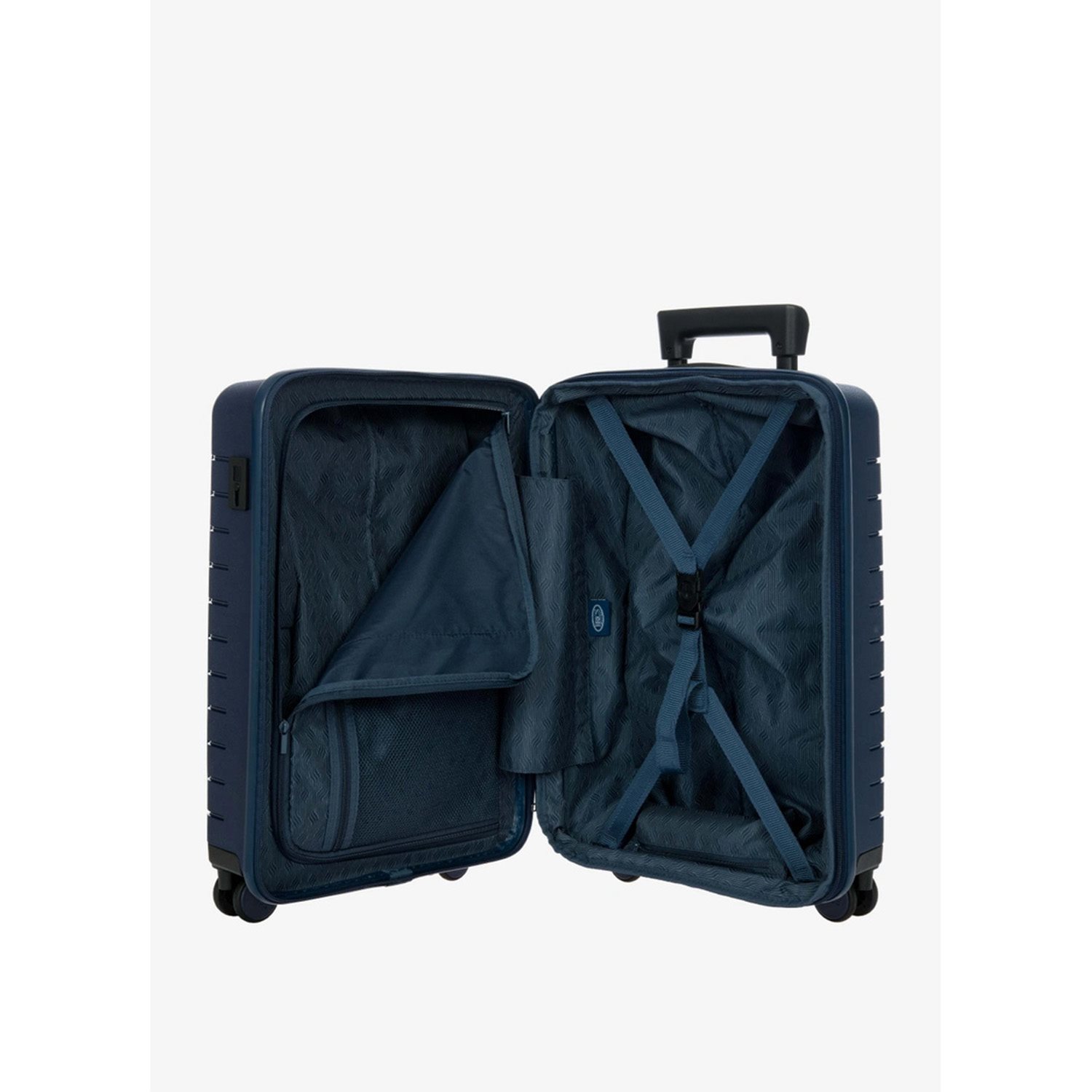 Bric's Ulisse Cabin Trolley 55 Expandable Pocket ocean blue