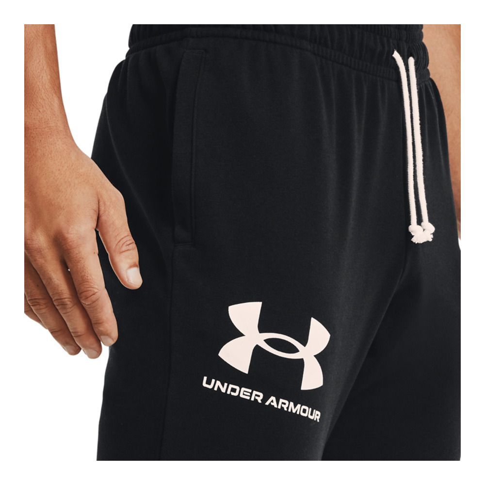 Under Armour RIVAL TERRY - Jogging Homme noir