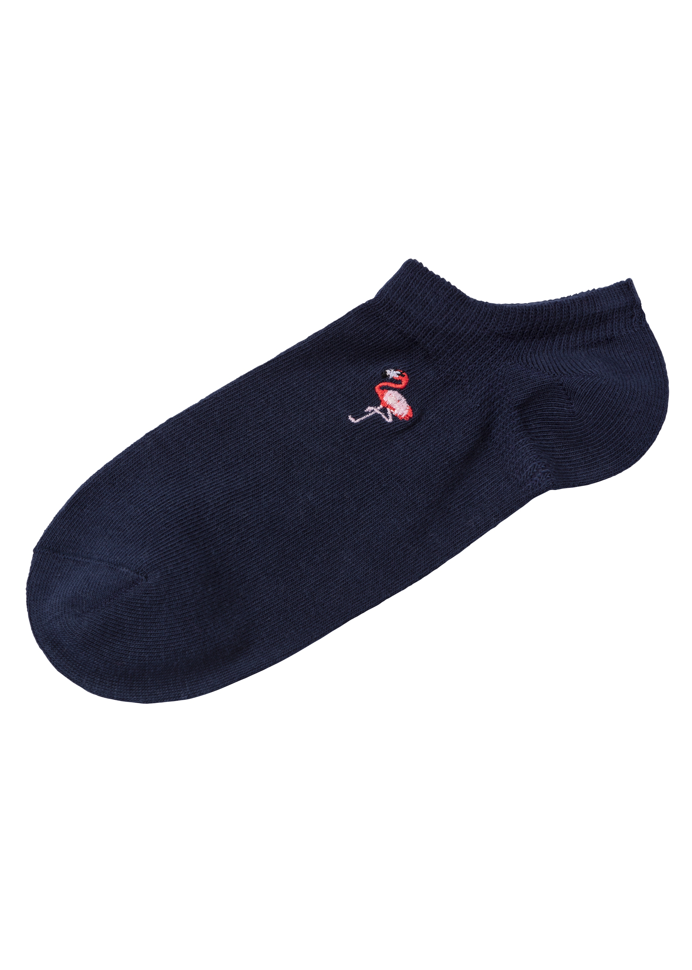 H.I.S Sneakersocken Packung, 5 Stk. tlg. mit Motivstickerei