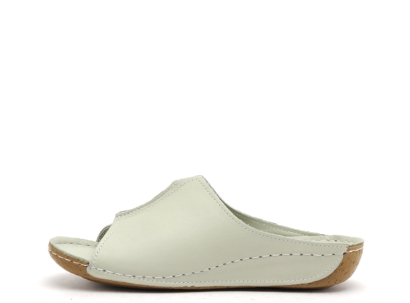 Andrea conti mules et sabots plats femme 0027423 vert