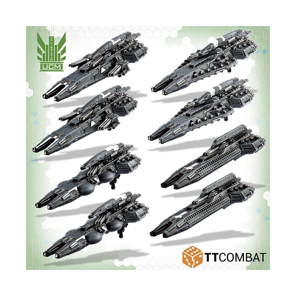 Dropfleet Commander - UCM Frigate Box