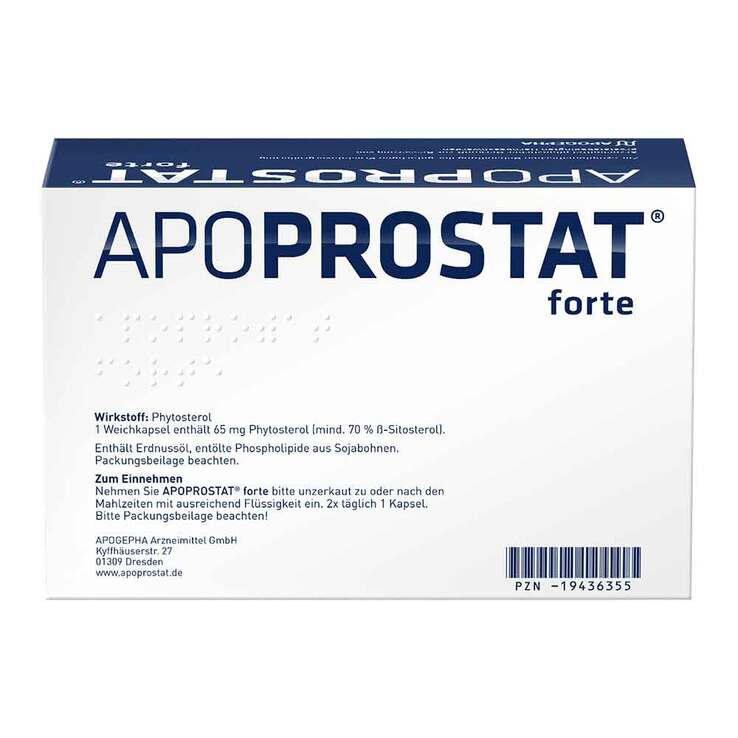 APOPROSTAT forte 65 mg Weichkapseln, 180 St
