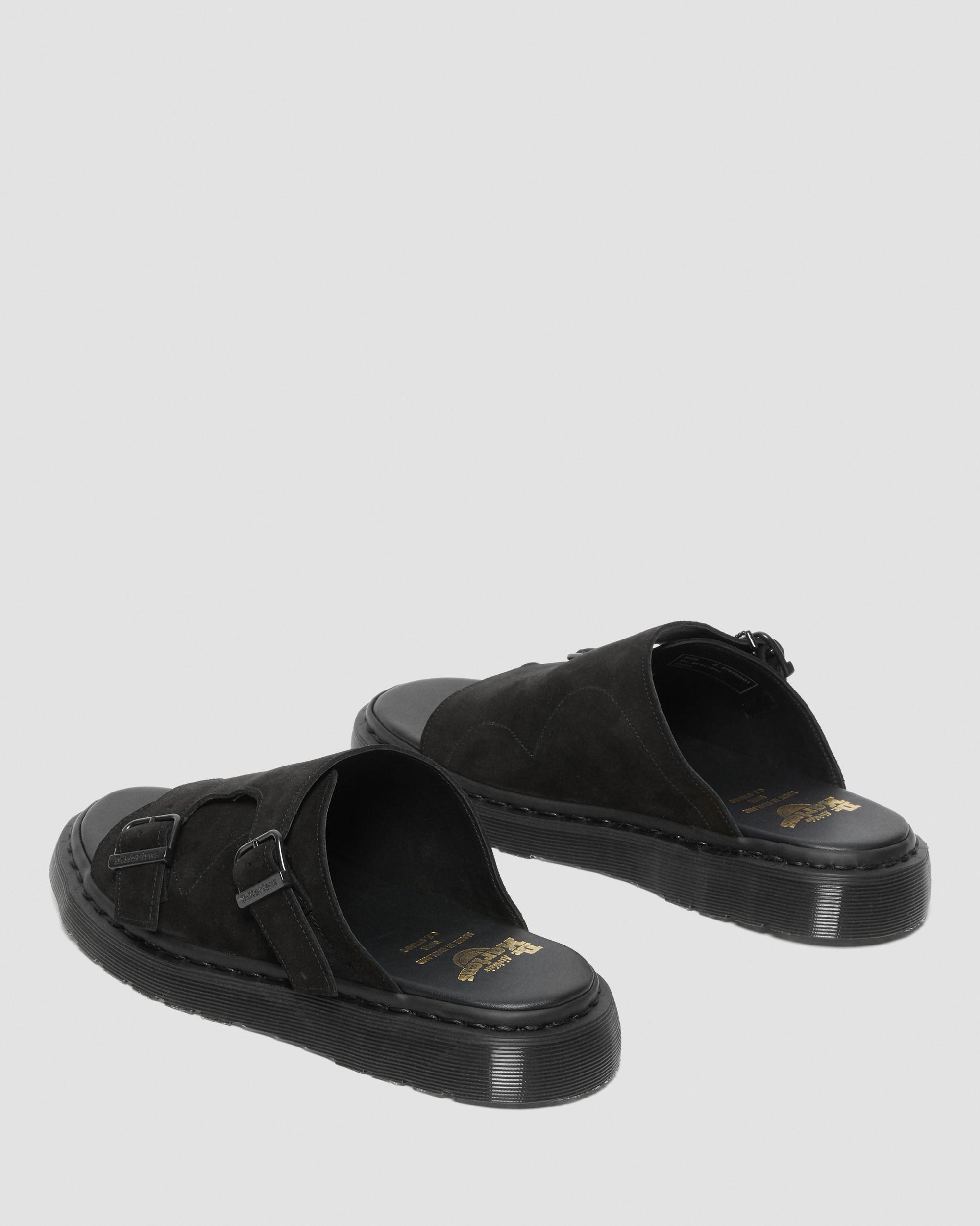 Dayne Made in England Wildleder Slip-on Sandalen