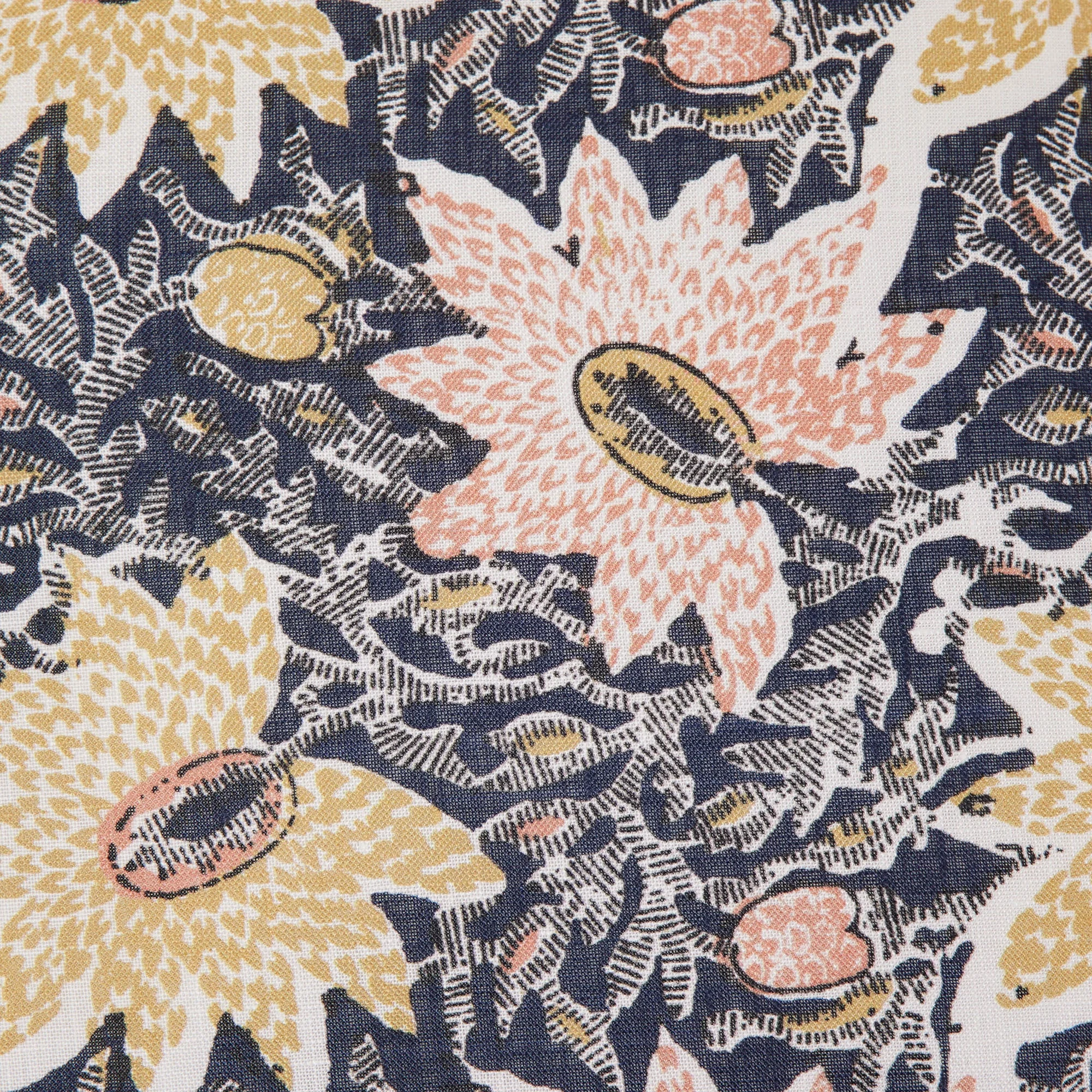 KEYA - Housse de coussin | Bleu