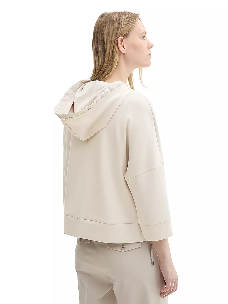 TOM TAILOR Sweatjacke  beige