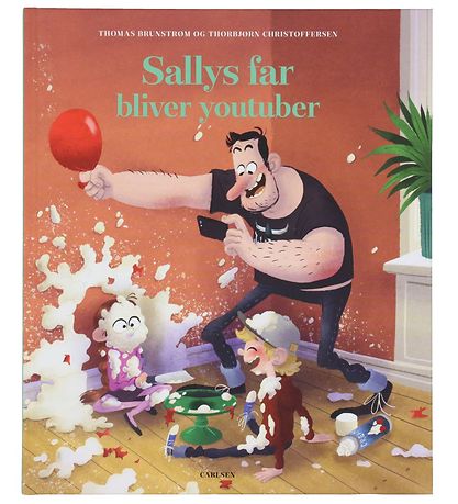 Forlaget Carlsen Bog - Sallys Far Bliver Youtuber - Dänisch