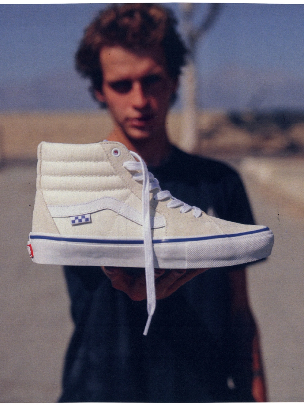 Vans Skate Sk8-Hi Skate Shoes off white
