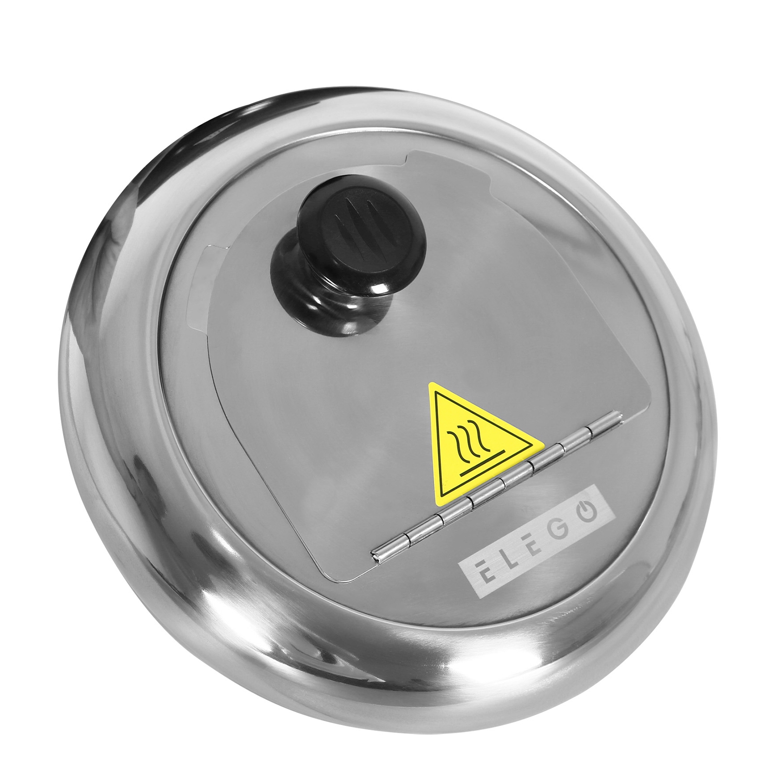 Suppentopf elektrisch 10L schwarz
