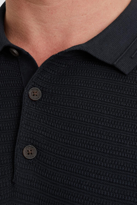 Vanguard blauwe heren polo