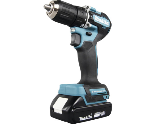Makita DDF487RAJ 18V accuboormachine/schroefmachine, inclusief 2 accu's, oplader en MAKPAC maat 2 koffer.