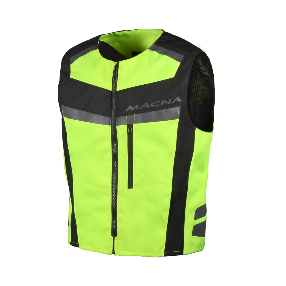 Macna - Gilet haute visibilité Vision 4 All Plus 2.0 Jaune fluo