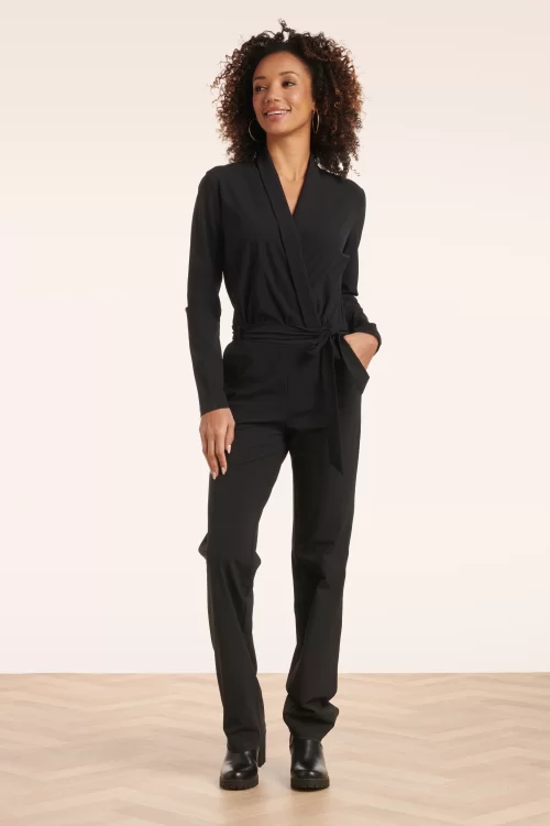 Smashed Lemon Shirley jumpsuit in zwart