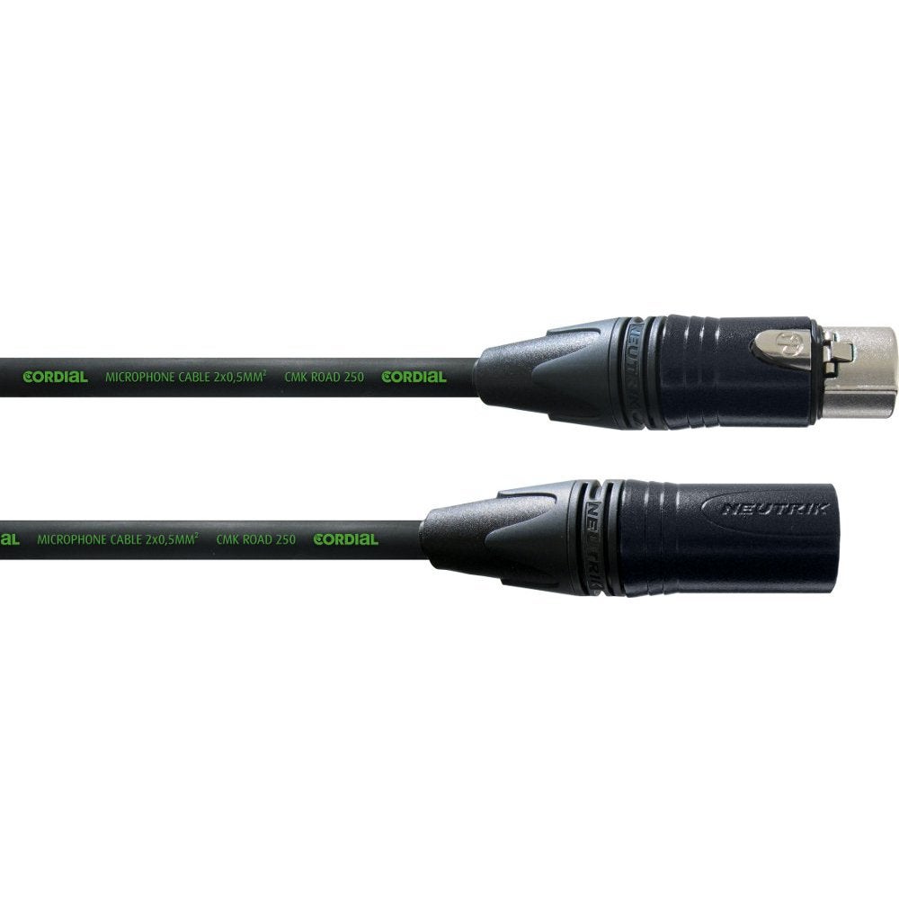 Cordial CRM5FM Road Line microfoonkabel XLR-F - XLR-M 5.0m zwart