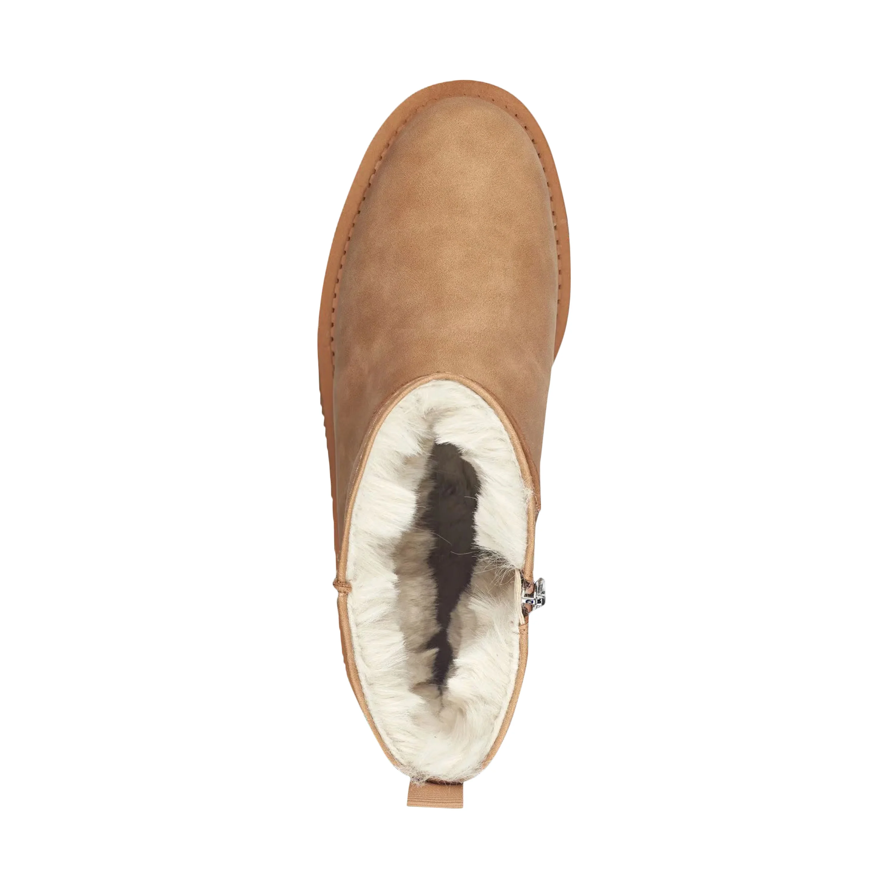 Bottines à zip | Marron