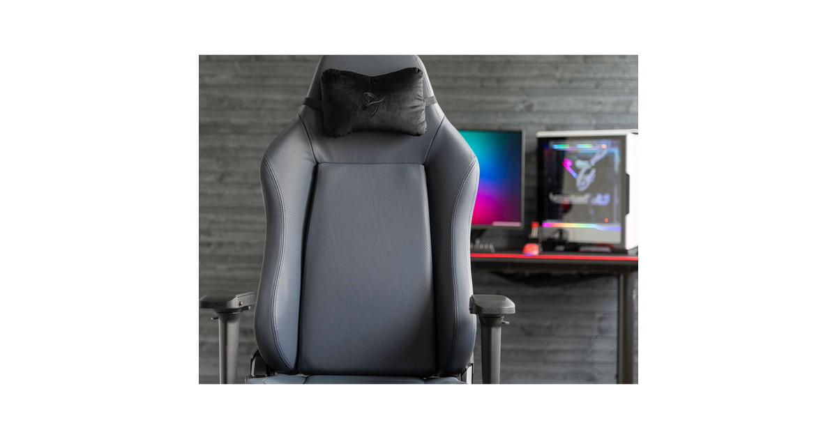 ArozziPrimo - Full Premium Leather - Ocean gamestoel  (Blauwgrijs)
