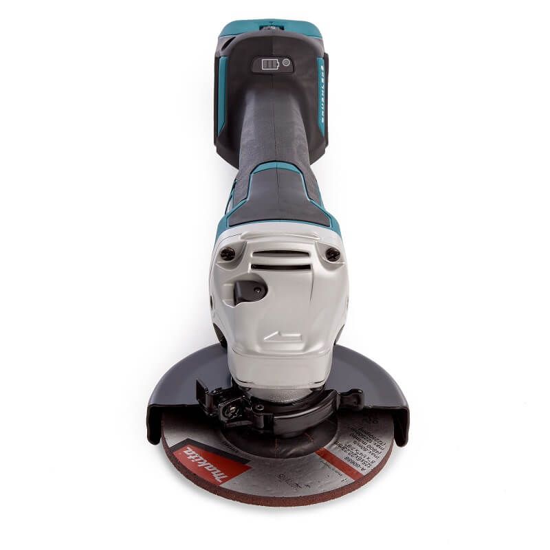 Makita DGA517ZJ 18V Li-ion accu haakse slijper body in Mbox - 125mm - koolborstelloos