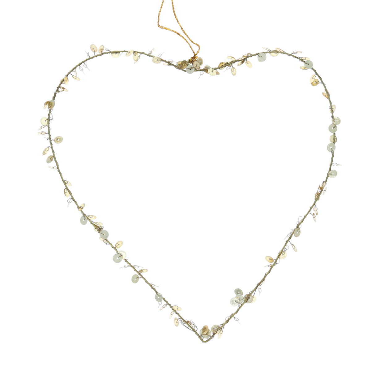 Coeur sequins Atelier jasmin