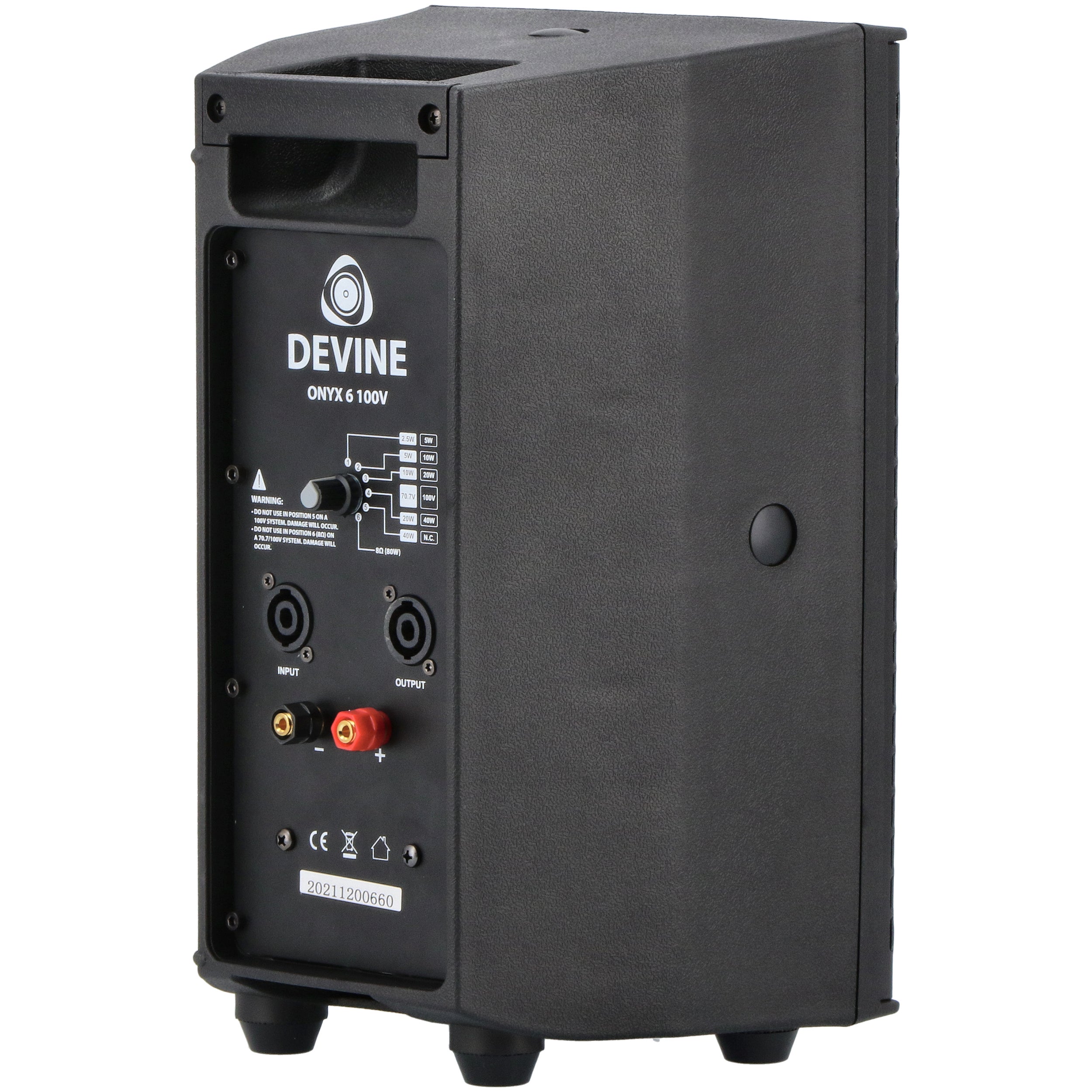 Devine Onyx 6 passieve luidspreker