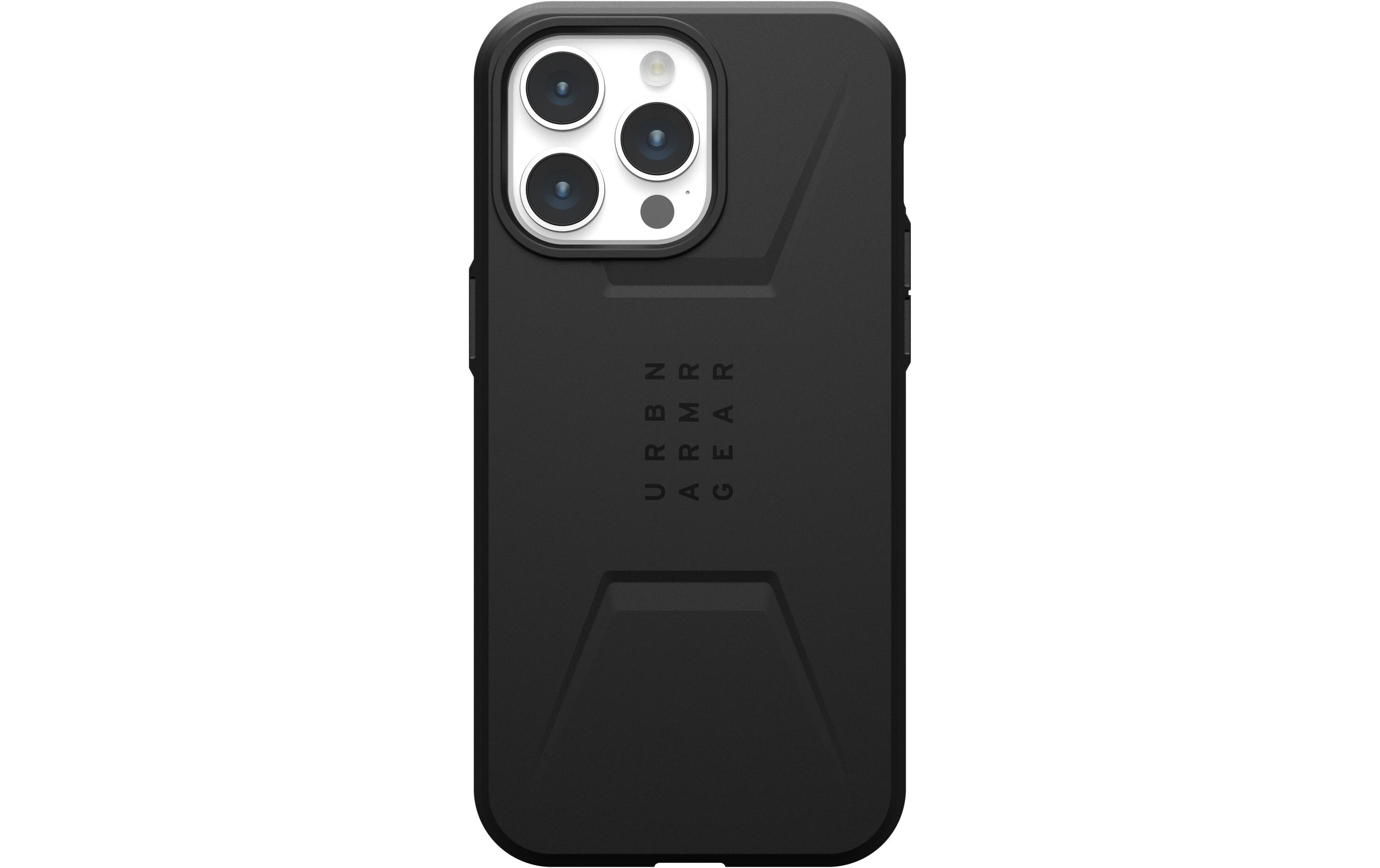 Back Cover Civilian Case iPhone 15 Pro Max BlackSchutzhülle für das Apple iPhone 15 Pro Max