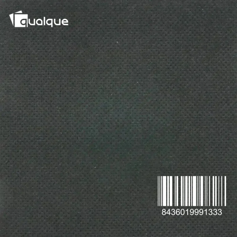 QUALQUE - Serviette de table double point - 40x40 - Noir - x1800