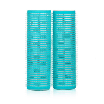 Lucky Trendy Lucky Trendy Velcro Aluminium Roller, 30mm, Blue 2pcs